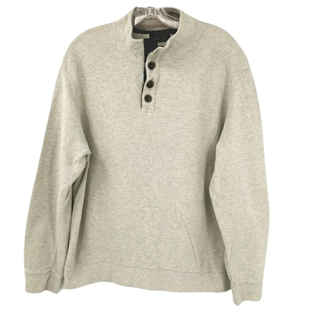 Tasso Elba Men's L Long Sleeve Cotton Sweater - Picture 1 of 15